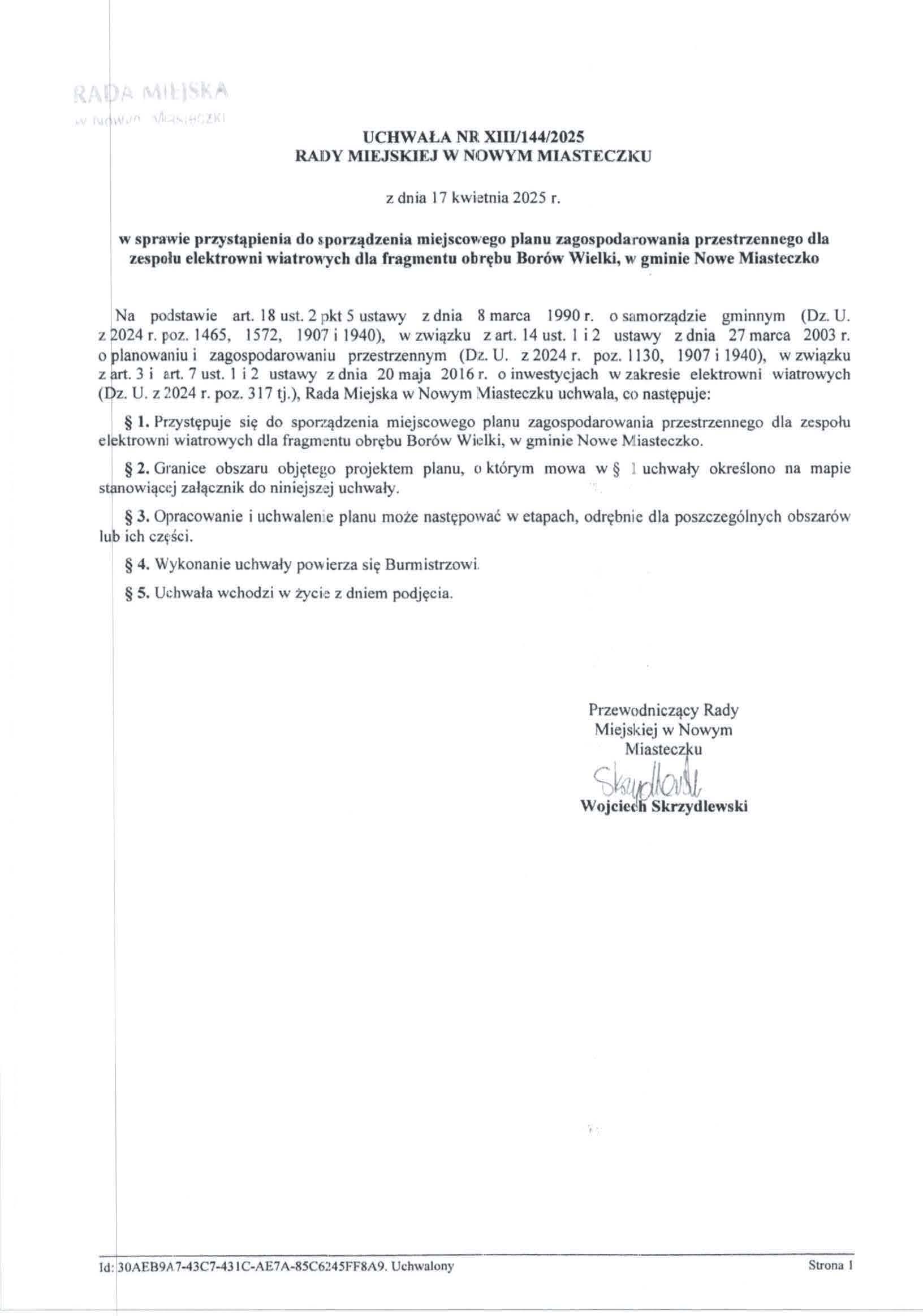 tresc ogloszenia obraz