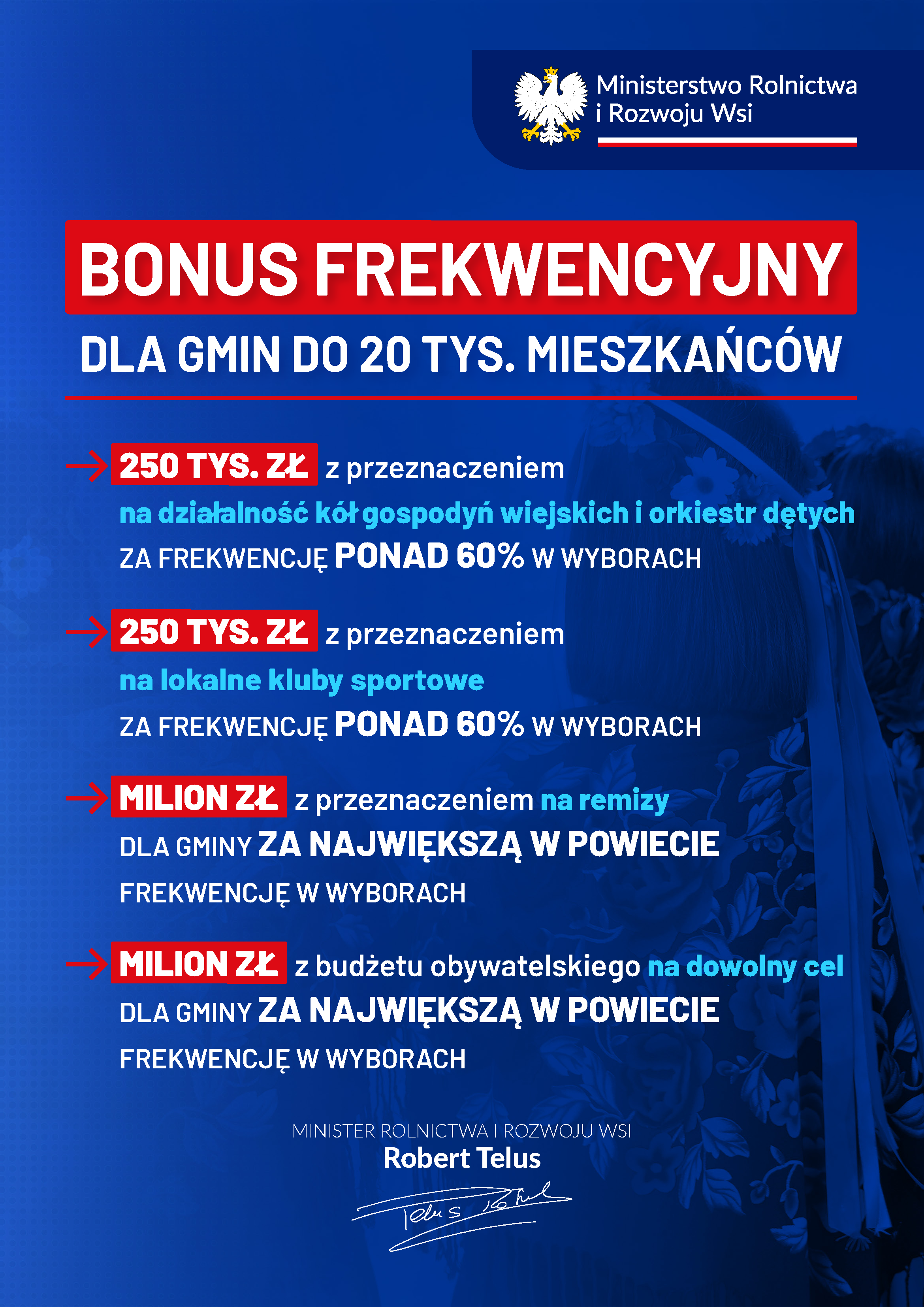 plakat bonus frekfencyjny